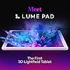 Lume Pad Tablet - 3D Tablet - 10.8” 3D Tab Light Field Screen - Android Tablet - 128gb Work Tablet/Tablet for Gaming - 2560 x 1600 Tablet Android 10 with 16MP Dual Camera [Champagne Beige]
