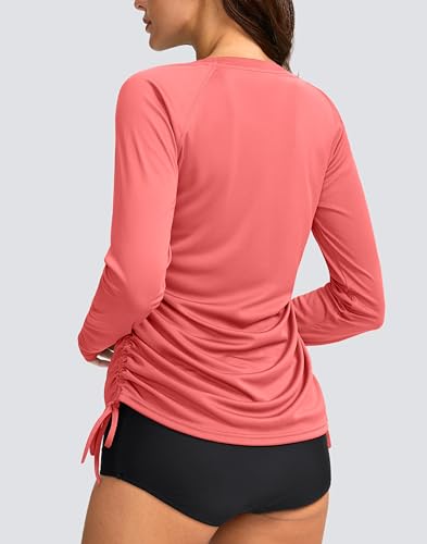 Traje de baño de manga larga mujer SANTINY bañador surf protección solar UV 2