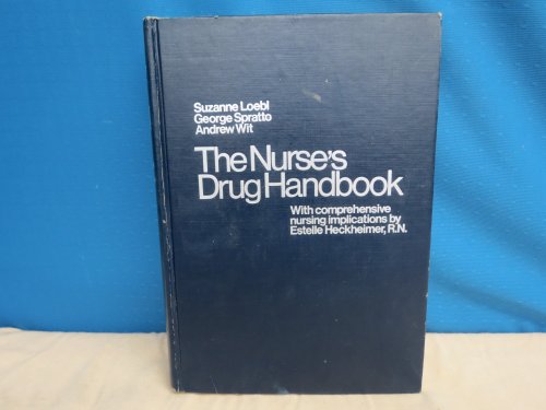 Nurse's Drug Handbook 0471030872 Book Cover