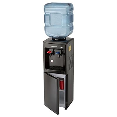 Farberware FW29919 Freestanding Hot and Cool Water Cooler Dispenser, Black