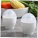 Produktbild BYFRI 2pcs / Set Mikrowelle Ei-wilderer Kocher-dampfkessel-Hersteller Miniei Wildern Cups Gedämpfte Kitchen Tools Für Frühstück
