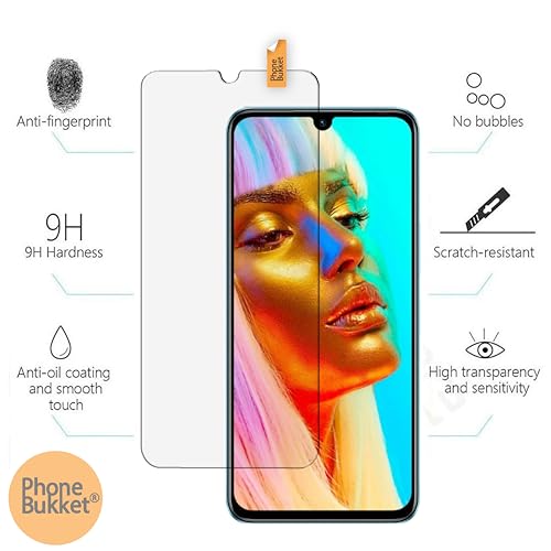 Image of Tempered Glass Guard Protector for Realme 3 Pro (Transparent) Full Screen Coverage, Pack of 1