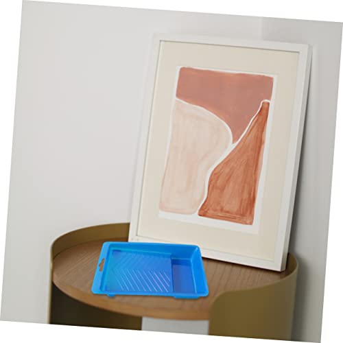 Corhad 3 Pcs Roller Paint Tray Garnish Tools Decorative Tray Ornament Container Color Mixer Paint Pans Trays Paint Roller Brush Tray Wall Art Drawing Tray Pigment Mixing Container Plastic #TOP3