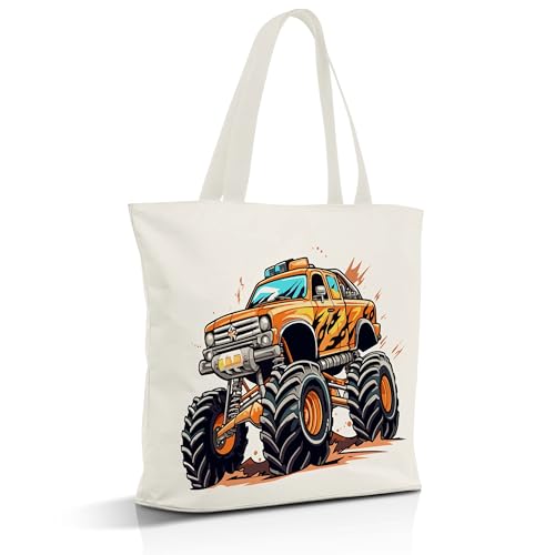 Vintage Off-Road Vehicle Canvas Tote Bag