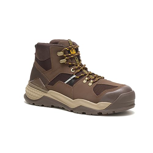 Cat Footwear Men's Provoke Mid Waterproof Alloy Toe Construction Boot2