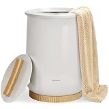 Keenray Towel Warmers, Luxury Bucket Towel Warmer, Large Towel Warmer for Bathroom, Auto Shut Off, Fits Up to Two 40'X70' Oversized Towels, Bathrobes, Blankets, PJ's and More, CL1