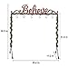 FORUP Believe Christmas Stocking Holder Stand Hangers