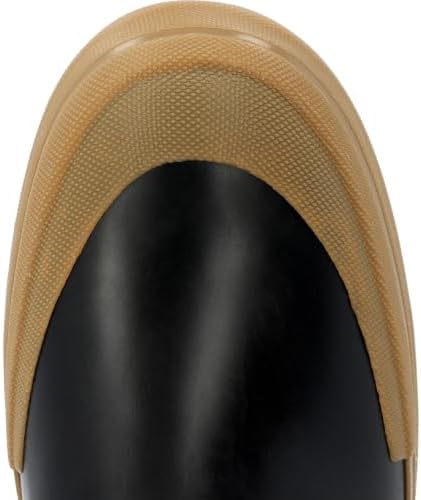XTRATUF 6” Men’s Legacy Elevate Ankle Deck Boot - Size 6, Legacy Black - 100% Waterproof Latex Rubber Footwear - Slip & Chemical-Resistant Protection - Reinforced Heel & Toe - Moisture-Wicking Liner — view 6