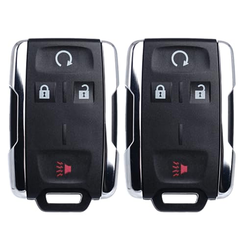SUPALAND Keyless Entry Remote Start Control Key Fob Replacement Fits for Chevy Silverado GMC Sierra 1500 2500 3500 2014-2016 2017 2018 2019 2020 GMC Canyon Chevrolet Colorado 2015-2021 M3N-32337100