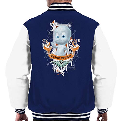Blouson de campus Casper the Friendly Ghost pour homme chaud et confortable