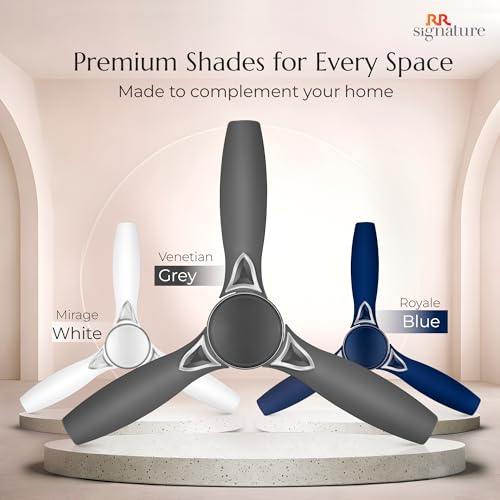 Image of RR Signature CURVEAIR MAXX 1200 MM BLDC Ceiling Fan - VENETIAN GREY