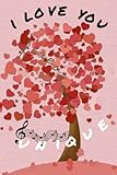  Notebook Journal: I love you, Forever, Unique (Mother\'s Day, Sister, Daughter, Valentine, Wife, Significant Other, Love, Affection, Admiration Gift ) 6\