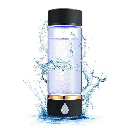 Machine portative d'ioniseur d'eau à hydrogène enrichie en antioxydants actifs
