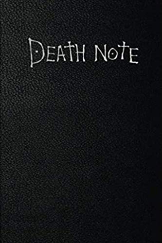 DEATH NOTE NOTEBOOK: 6" x 9" 120 Pgaes, Journal For Death Note. Best Gift For Death Note Fans. Black Cover Journal. Death Note Book. Japanese manga ... Journal. Death note gift. detah note manga