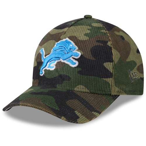 New Era 9forty Crown Corde Cap Salute Detroit Lions - vue 2