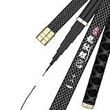 Die Angelrute eignet sich für Süßwasserfischerei wie Bass und Forelle, Meeresfischen, Angeln oder Offshore-Angeln.Geschenke und Sammlerstücke für Angelbegeisterte.