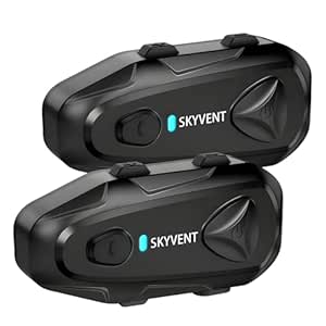 SKYVENT Q4 Motorcycle Bluetooth Communication System - View #7