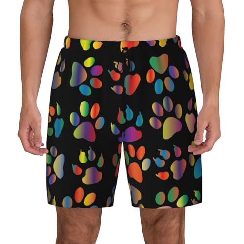 Maillot de bain anti frottement avec short de plage pour homme à poches