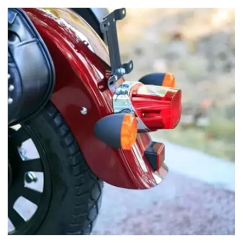Feux arrière clignotant moto Keeway Superlight ensemble optique argenté robuste