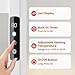 Chomolhari Tower Warmer Rack, 6 Bars Stainless Steel Wall Mounted Electric Heated Towel Rack for Bathroom, Built-in Timer, Hard-Wired & Plug in, Glossy Black (White)
