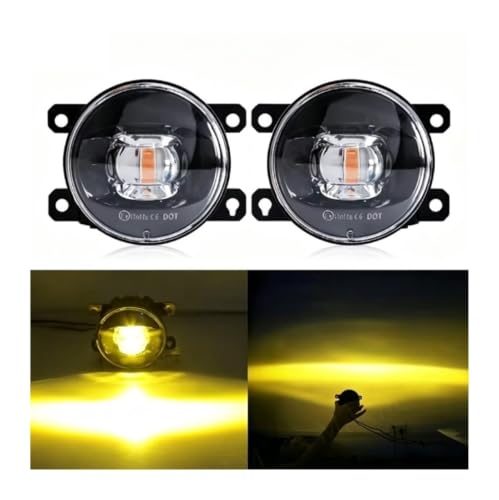 Feu antibrouillard LED auto jaune compatible Nissan Navara Pixo Terrano