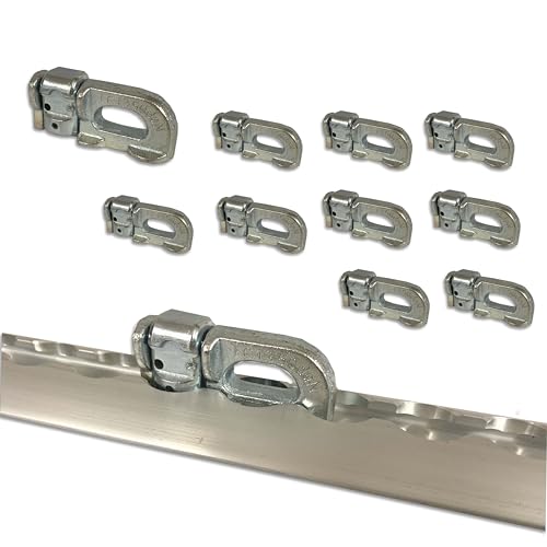 Doppel Fitting Endbeschlag für Airlineschiene Double Stud ohne Ring 10 Stück