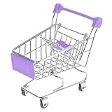 Chariot de courses - une variété d'utilisations, peut utilisé comme décoration, panier de rangement, parfait pour décorer votre cuisine, bureau ou chambre, de chariot de courses
