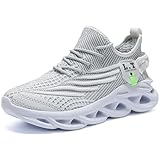 CDLHHM Mens Women Walking Running Shoes Cross Trainer Shoe Lightweight Non-Slip Casual Athletic Breathable Mesh Tennis Sneakers for Gym Jogging Cross Training White US 11