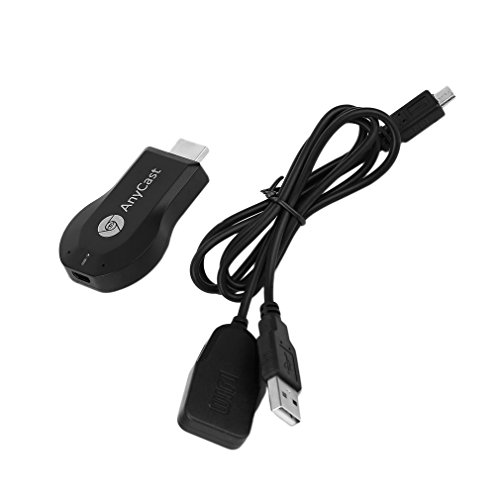 Anycast WiFi Display 1080P HDMI HD Video Adapter Streaming from Phone/PC to HDTV/Projector/Support DLNA Airplay Miracast Wireless Display Dongle Transmitte