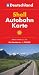 Shell Länderkarte Autobahnkarte Deutschland 1:500.000