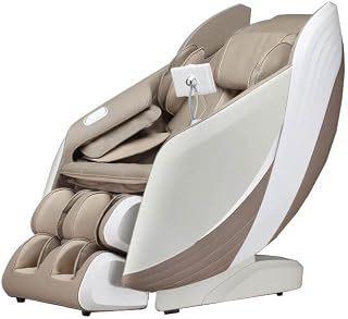 Home Deluxe – Massagesessel HYLOS – Farbe: Khaki, Maße: 150x77x123cm, Leistung: 160W, inkl. Shiatsu, Zero Gravity, Sprachsteuerung, Fußmassage, Bluetooth I Entspannungssessel Massagestuhl Relaxsessel
