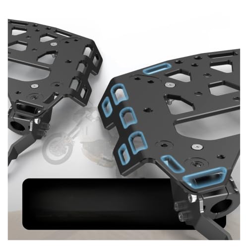 Support de rangement moto Desert X rigide avec points d'ancrage sangles - 7