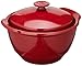 Emile Henry 345575 Francja płomień naczynia kuchenne Fait Out/jeden garnek 2,1 l, burgundy
