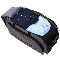 Wrangler Rolling Duffel, Charcoal Grey, 30" Large — image 7
