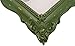 SIMON'S SHOP 8x10 Picture Frame Baroque Picture Frames 8x10 Shabby Chic Photo Frames in Moss Green