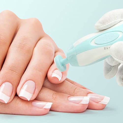 6 Em 1 Aparador de Unhas de bebê Elétrico, Lixa de Unha de bebê Cortador de Unhas Infantil Com 1 Apa