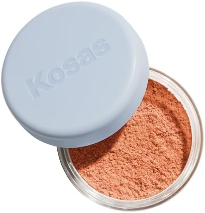 Kosas Cloud Set Talc-Free Loose Setting Face Powder, Ultra Sheer Peach