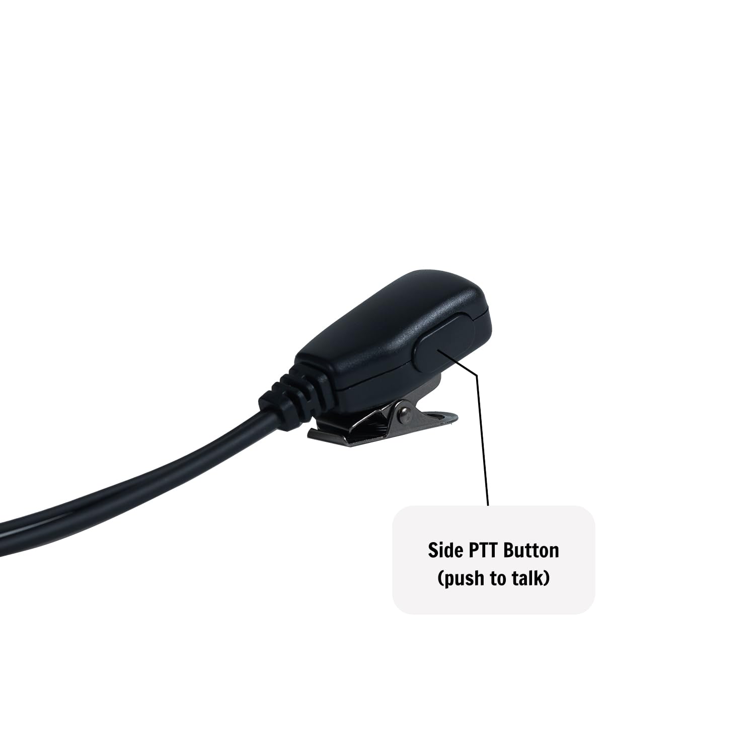 G-Shape 2-poliges Walkie-Talkie-Headset mit PTT-Mikrofon, kompatibel mit Baofeng UV-5R BF-888S Kenwood TK-2107/3107 Retevis H777 RT21 RT22, 20 Stück