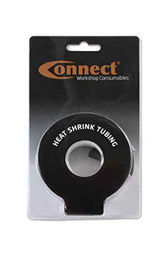 Connect Workshop Consumables 37115 Heat Shrink Tubing On A Roll 7.9Mm 1.22M Roll Black