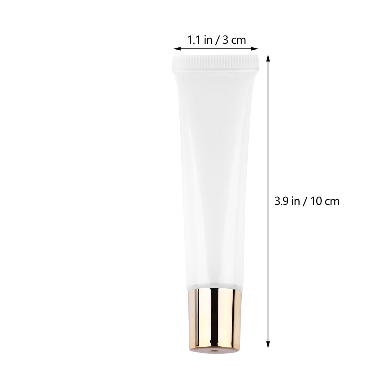 MAGICLULU 100 Pz Tubo per lucidalabbra lucidalabbra light lux tubo di compressione del lucidalabbra tubetti di lucidalabbra sfusi tinta labbra tubo flessibile tubo di balsami per labbra mini