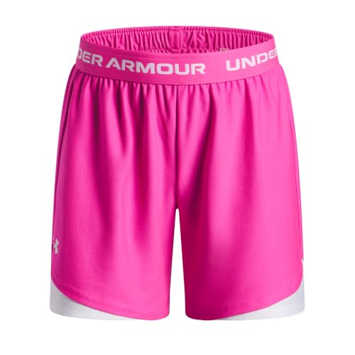 Under Armour Girls' Tech Play Up 5 Inch Shorts