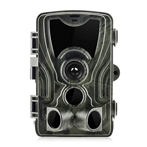 940NMカメラトレイルカメラを監視する野生生物 HC801B 64ギガバイト20MP 1080 IP65写真トラップ0.3秒トリガー野生生物監視・カム・トラック