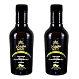 poggio reale condimento olio extravergine di oliva limone 2 da litri 0,250