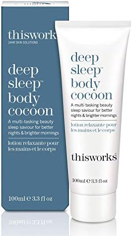 THISWORKS deep sleep body cocoon, Multi-Tasking Beauty Sleep Lotion, 3.3 oz