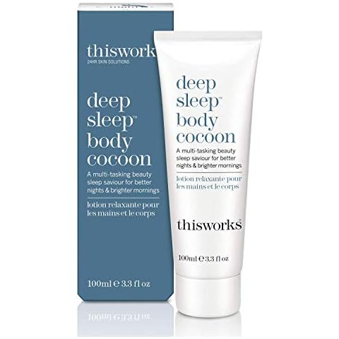 This Works Deep Sleep Body Cocoon: A Nourishing Body Moisturiser With Skin-Soothing Shea Butter, Infused With Relaxing Lavender and Calming Chamomile Essential Oils for a Restful Nights Sleep, 100ml Cover
