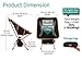 YIZI GO Portable Camping Chair - Compact Ultralight Folding Backpacking Chairs, Small Collapsible Foldable Packable Lightweight Backpack Chair in a Bag for Outdoor, Camp, Picnic, Hiking