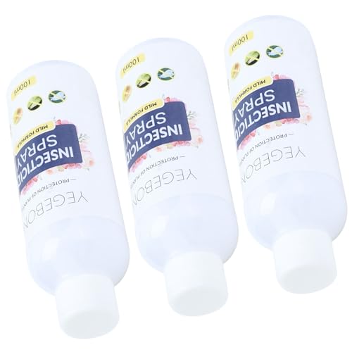 3 Pçs 100ml Pulverizador, Spray Repelente Flor Vasos Plantas Flores Frutas Vegetal Aranha Spray Repe