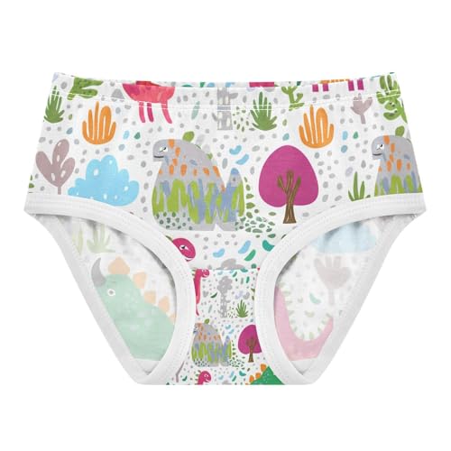 Colorful Cartoon Dinosaurs Toddler Girls's Underwear 2T 202c1196