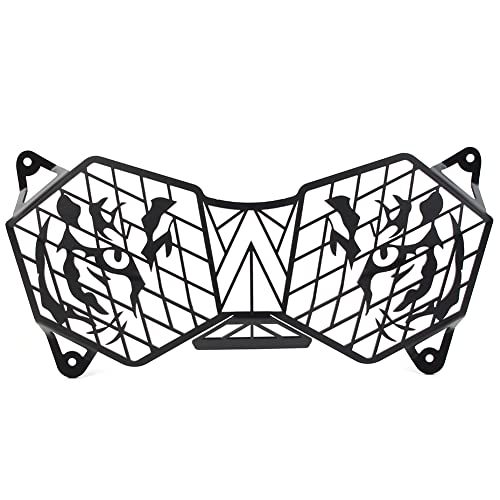 Bacar Motorbike Headlight Grille Cover, Front Headlight Protector Grille Guard Cover Accessaries For Tiger 800 XC/XCX/XR/XRX 10-17, For Explorer 1200/1200XC 12-17