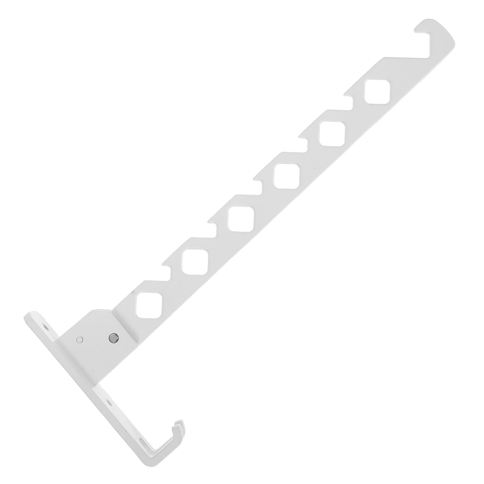 Hemobllo Foldable Wall Mounted Laundry Hanger Space Saving Aluminum Drying Rack for Bathroom Balcony Apartment Heavy Duty and Stylish Design for Efficient Drying Needs